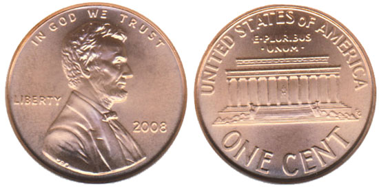 Lincoln Memorial Cent