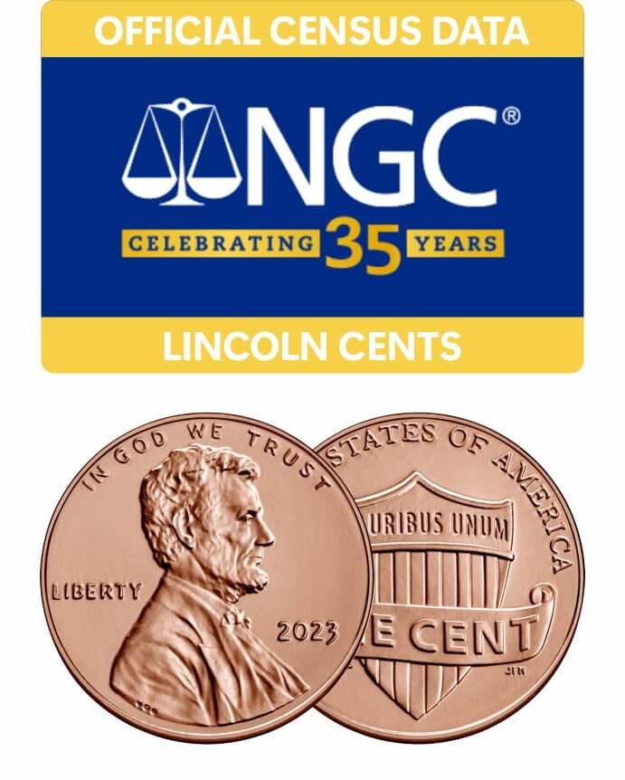 NGC Official Census Data for Lincoln Cents